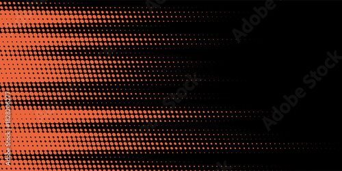 Dots halftone yellow and dark blue color pattern gradient grunge texture background. Dots pop art sport style vector  modern arts