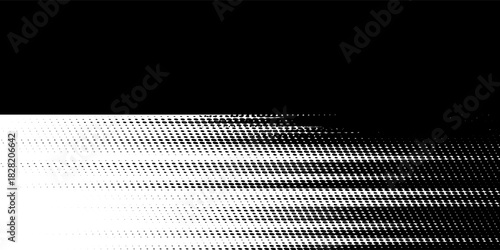 Black grunge brush stroke in white background