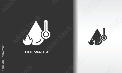 Hot Water Vector, Icon Or Logo Sign Isolated Symbol Illustration