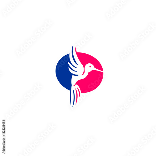 Hummingbird Letter O Logo.eps