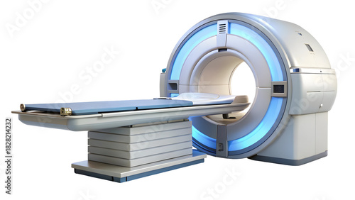 Modern MRI scanner showcasing advanced medical technology for precise diagnostics and innovative healthcare solutions, offering hope and healing