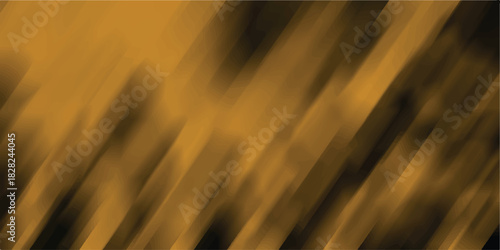 Abstract background with diagonal streaks of warm golden brown and dark black creating a dramatic and moody visual effect
