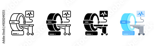 Mri Icon, Multi Styles Icon Set