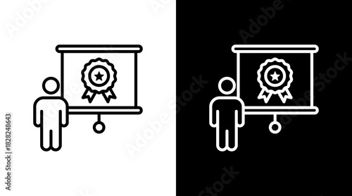 Quality Workshops White Icon Set Design