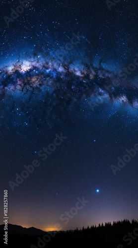 starry night sky