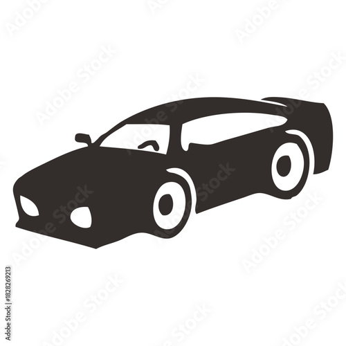 Sleek sports car icon