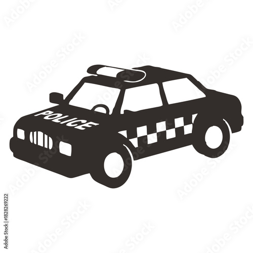 Police Car Silhouette