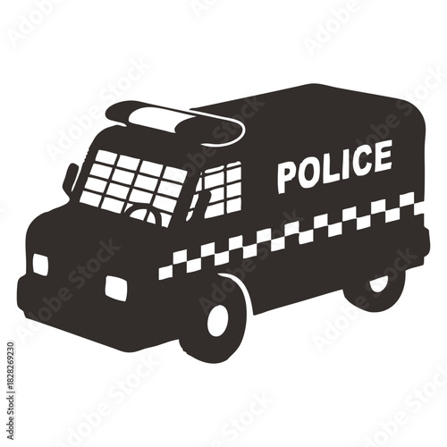 Police transport vehicle