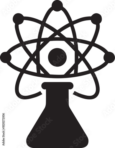 Science Atom Crown.eps