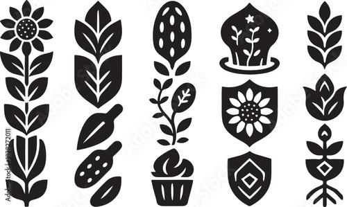 Sunflower Totem Bundle.eps