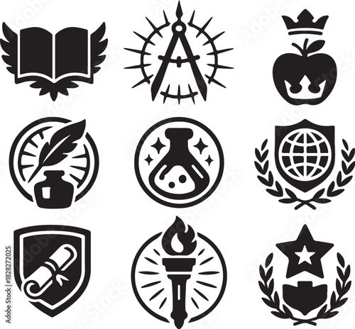 Ultimate Teacher Crest Fusion Set.eps