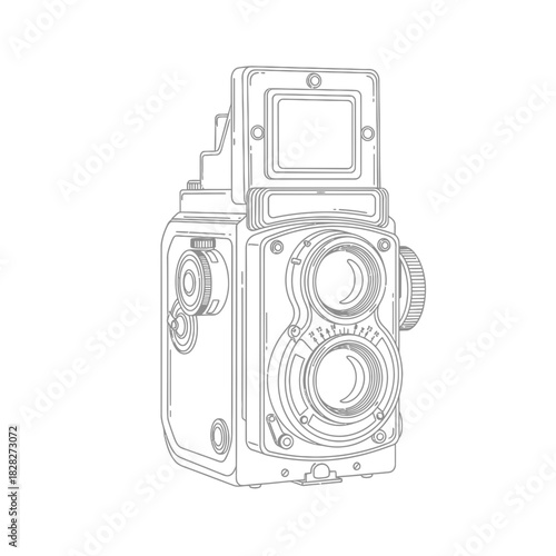 vintage camera.