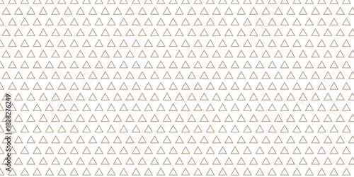 simple outline triangle pattern for banner poster background.