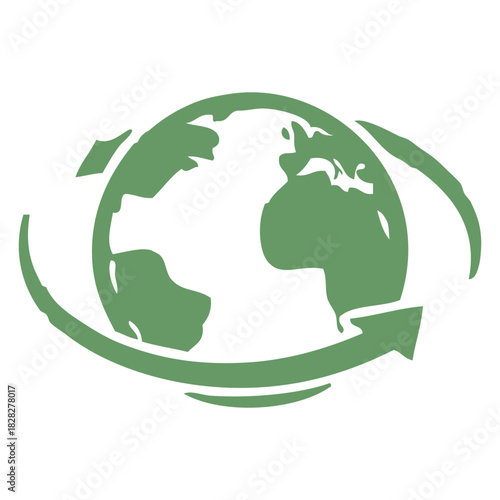 Eco-Friendly Planet Icon