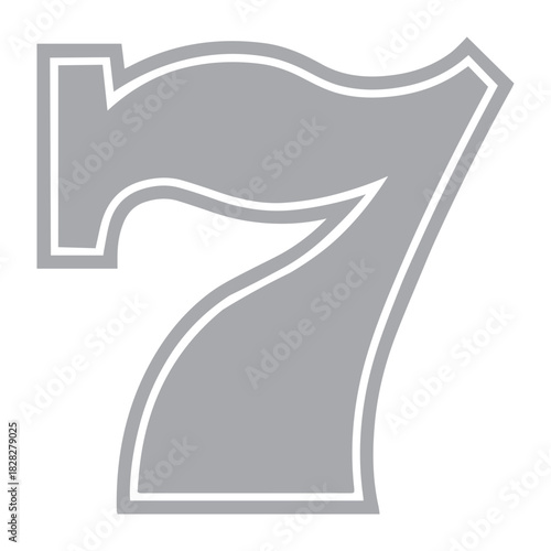 seven, 7 icon