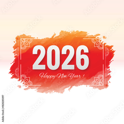 Happy new year 2026 celebration background