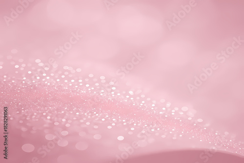 Abstract Glitter Texture with Shimmering Metallic Foil and Soft Bokeh Sparkle