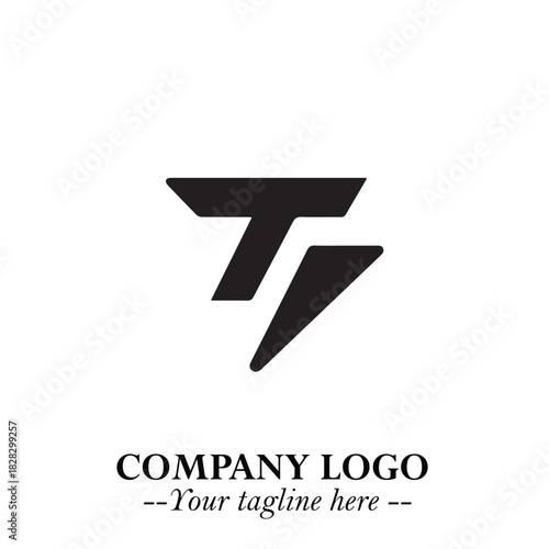 Sleek Electrical Logo Symbol on a Clean White Background for Modern Branding Design Elements Art