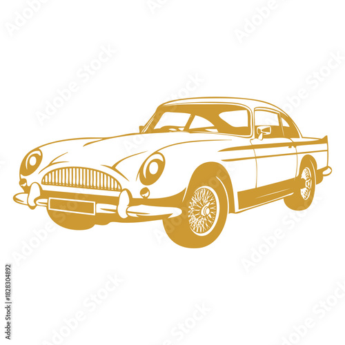 Classic Car Illustration
