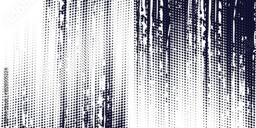Dots halftone white and blue color pattern gradient grunge texture background. illustration eps 10.