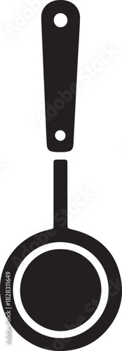 Skimmer tool for cooking in kitchen for removing foams and particles from liquid