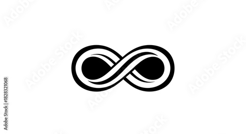 Elegant and Timeless Infinity Symbol Design for Modern Branding and Creative Projects