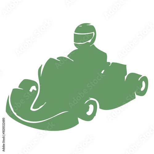 Go-Kart Silhouette