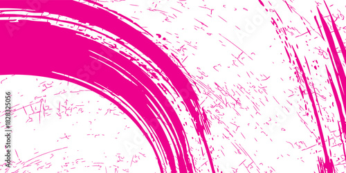 Red white brush stroke pattern car sticker abstract banner sporty lines red white color combination brush stroke pattern grunge motorsport racing design, Modern.