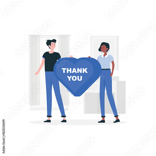 Super thank you Disproportionate Illustrations