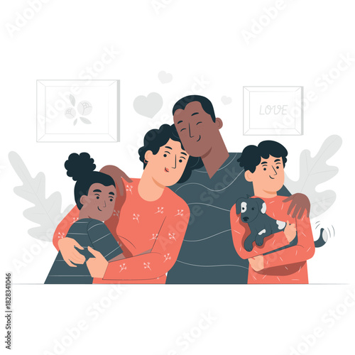 Family Disproportionate Illustrations