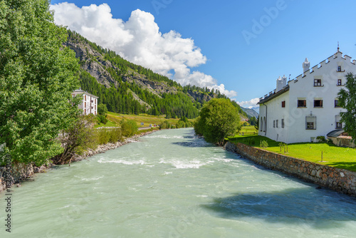 Naklejka スイスの絶景