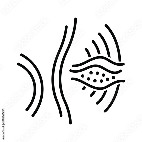 Lymphatic drainage illustration for health and wellness, promoting detoxification and immune support through massage therapy and skincare routines