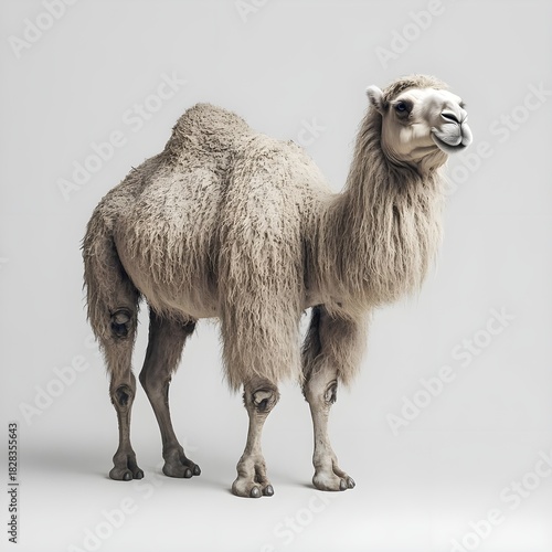 Fluffy Bactrian Camel