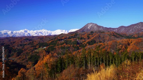 秋の大望峠からの眺め