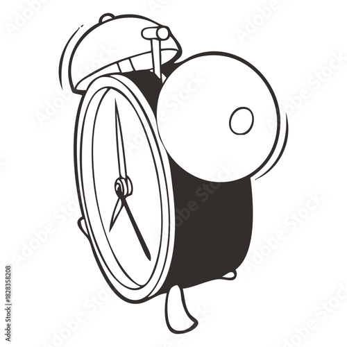 Alarm clock illustration