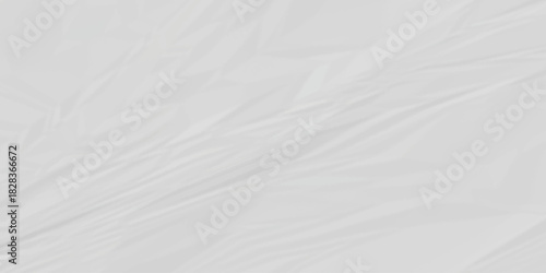 abstract white and gray parchment wrapping crumpled paper texture. creased page wrinkle retro rough distressed damage paper texture background.	