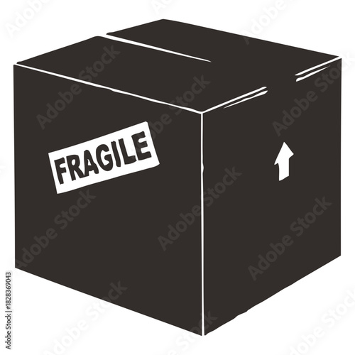 Fragile Shipping Box