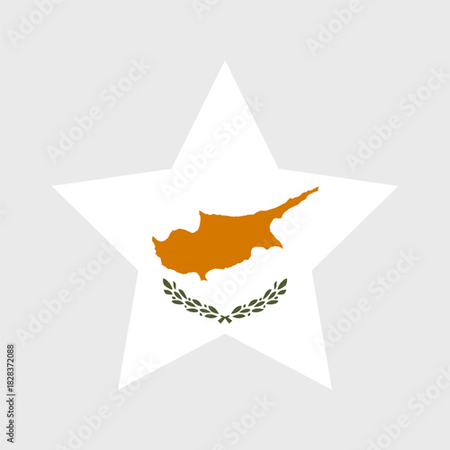 Cyprus Flag Vector Icons Set of Illustrations