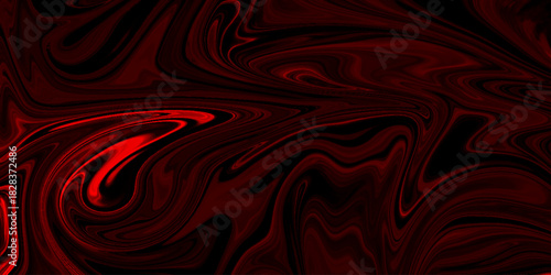 Abstract background of dark red liquid marble surface liner design. marble liquid ink texture. ink backdrop with wavy pattern. liquify swirl red colour art.