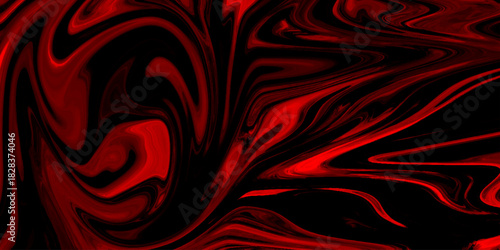 Abstract background of dark red liquid marble surface liner design. marble liquid ink texture. ink backdrop with wavy pattern. liquify swirl red colour art.