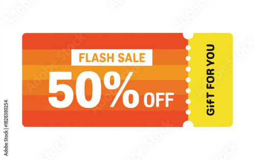 Exciting flash sale with 50 percent off savings offers a wonderful gift for you, enjoy this limited time promotional offer now!