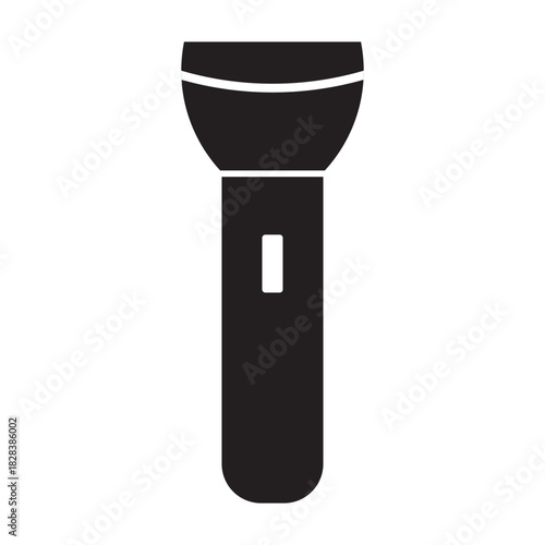 Flashlight icon on white background.