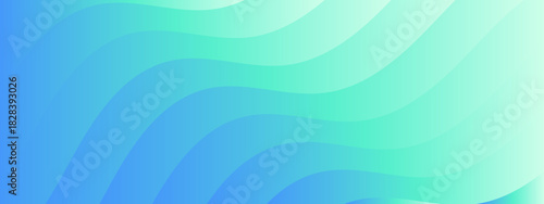 Abstract Green & Yellow Gradient Background Wavy Pattern with Soft Blended Curves, Modern Fluid Motion Design for Vibrant Wallpaper, Dynamic Presentation Graphics, Fresh Web Backdrop, 