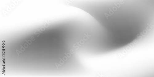 Silver foil background with metal mirror texture. Chrome gradient surface with light gloss simple abstract. VEctor