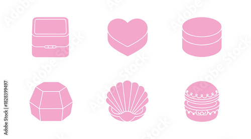 Ring Box Icon Collection

