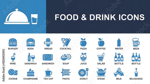 Solid vector icons collection featuring templates, layouts, flowcharts, diagrams, forms, wireframes, tables, grids, onboarding, IT support, communication, business structure, budget, and advertising.