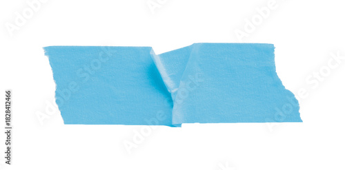 Wallpaper Mural Light blue masking tape, plastic scotch, on a transparent background. Torontodigital.ca