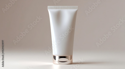 Realistic Skincare Tube – Premium Cosmetic Packaging Mockup