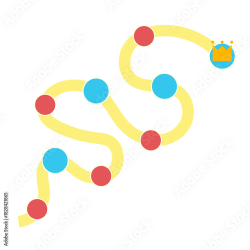 Simple Board Game Path