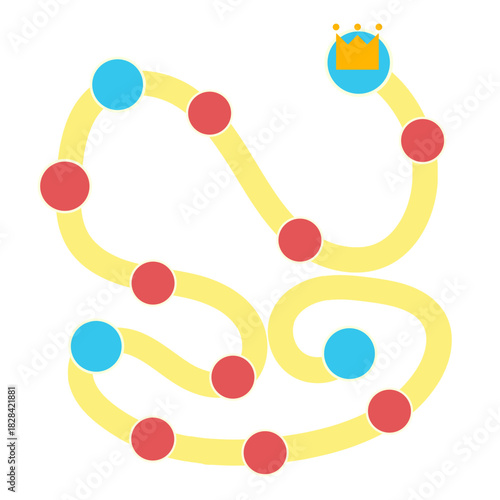 Simple Board Game Path